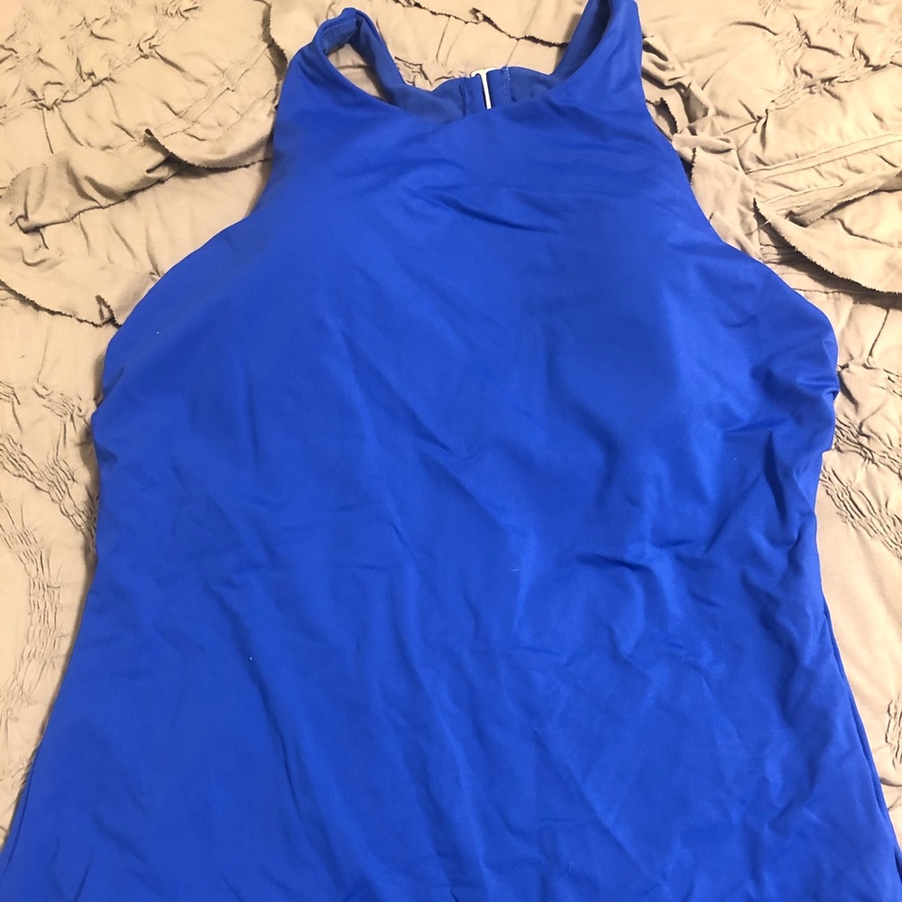 Maldives Athleta high neck swim tank